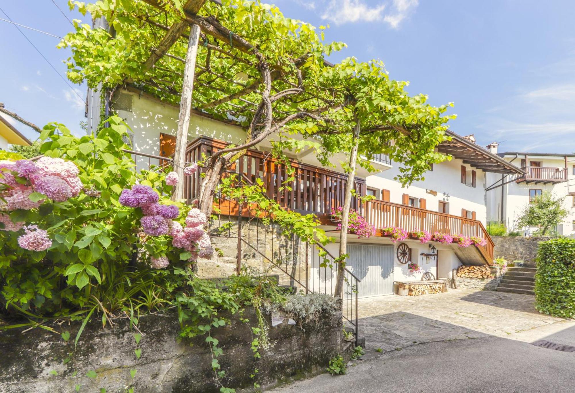 Villa Casa Cebajova Poesia Tribil di Sopra Exterior foto